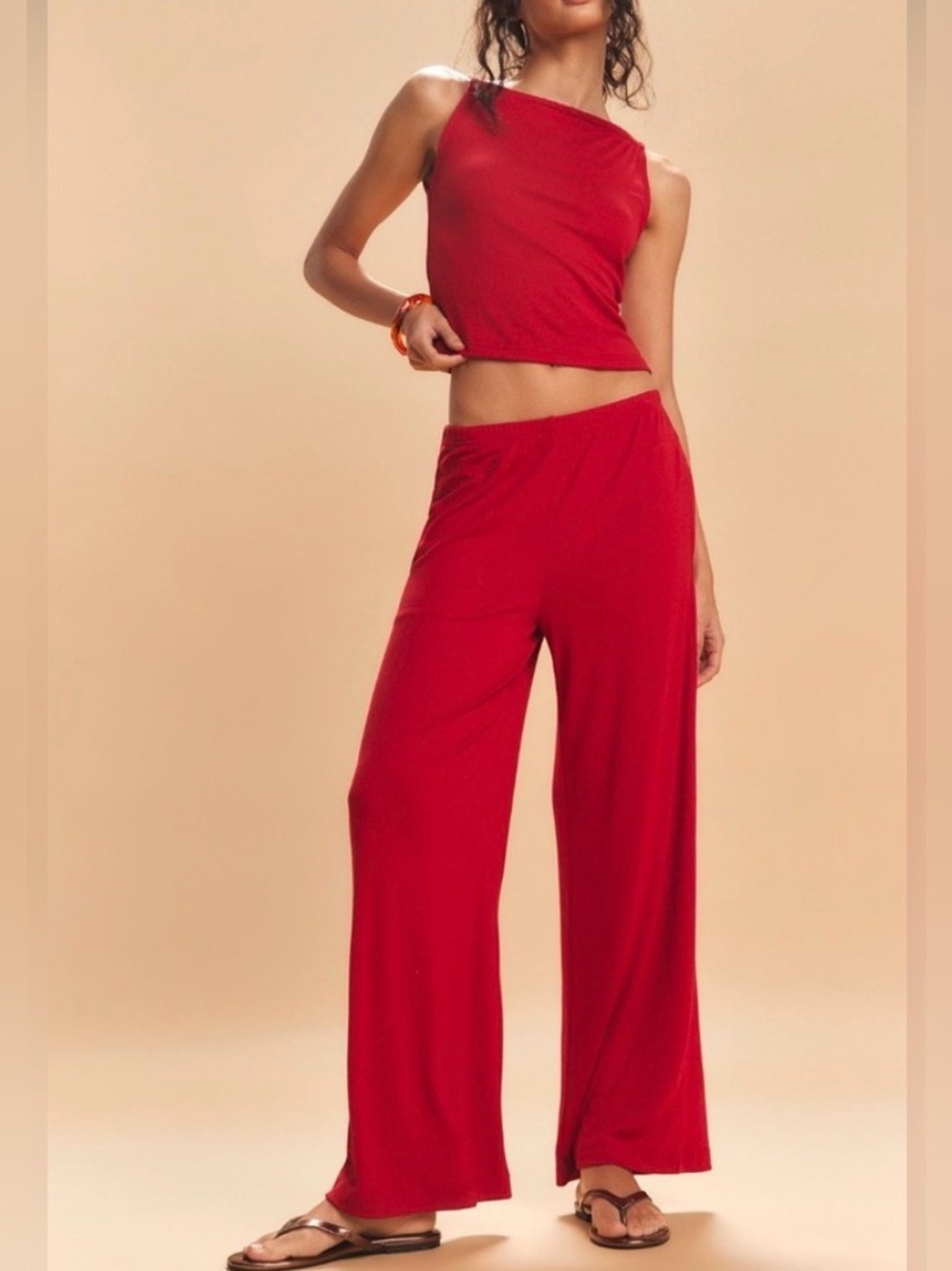 FREE PEOPLE GOOD FEELS PANT SET